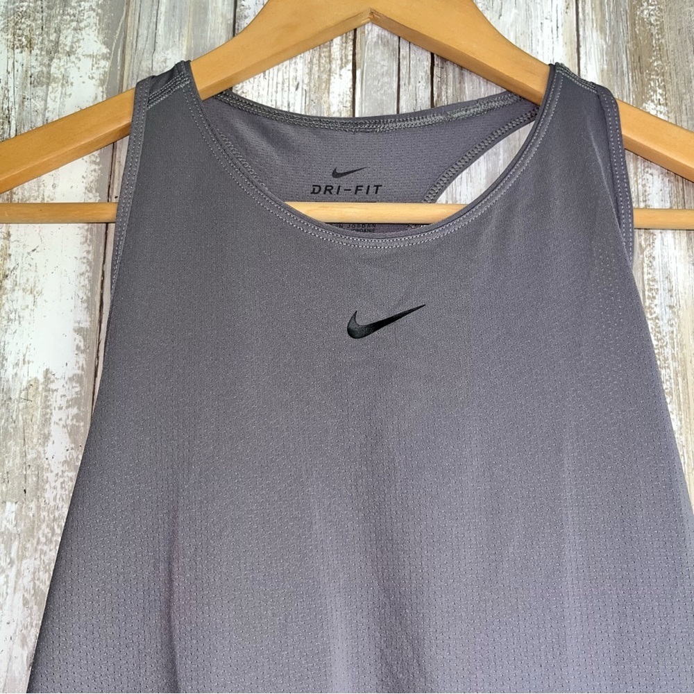 Nike Grey Athletic Tank - Picture 3 of 5